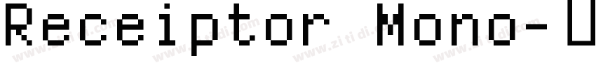 Receiptor Mono字体转换
